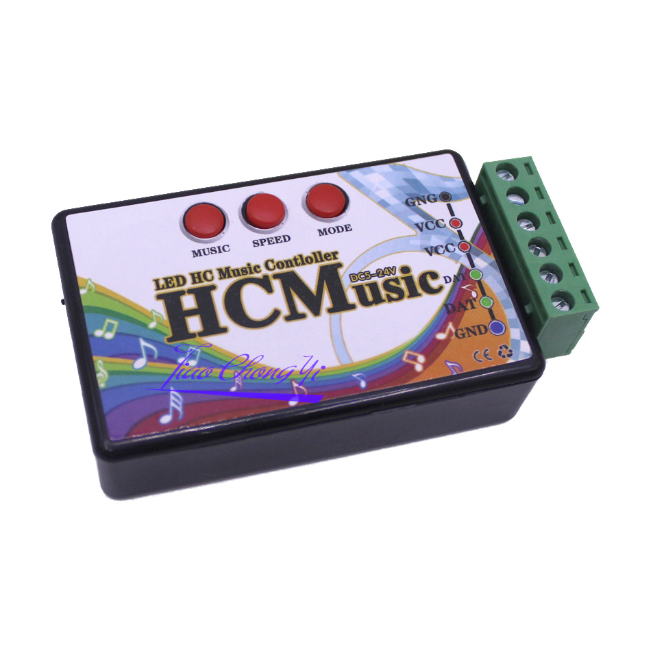 DC5-24V SPI Dream Color Music Controller For LED Modules Light or WS2811 Addressable Strip Light DC5-24V SPI Dream Color Music Controller For LED Modules Light or WS2811 Addressable Strip Light